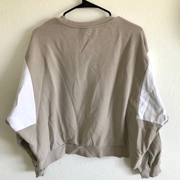 NYC color-block Sweatshirt - Picture 3 of 4